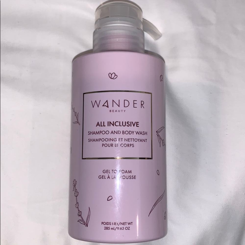 Wander Beauty All Inclusive Shampoo and Body wash